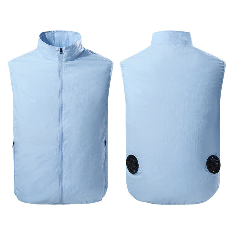 Unisex tragbare Doppelpack Mini-Lüfter mit USB-Anschluss und dreistufigem Regler R&B