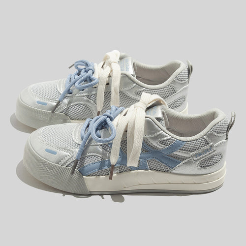Damen Atmungsaktive Freizeitsneakers mit innovativem Mesh-Obermaterial und rutschfester Sohle R&B