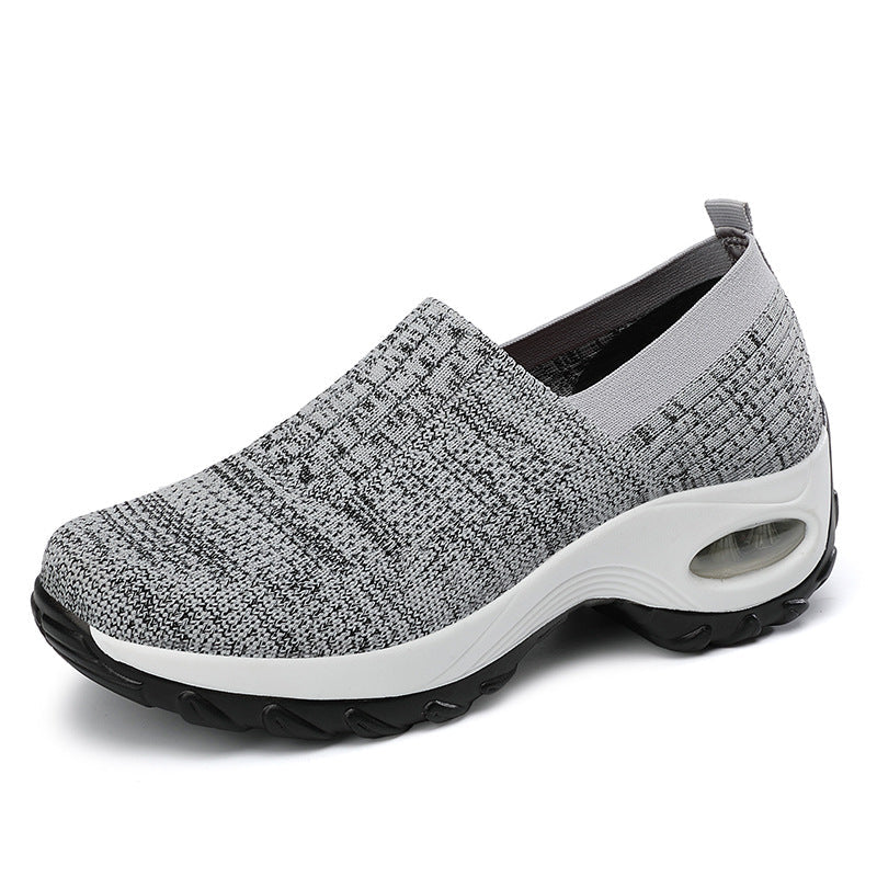Damen Komfortable Slip-On Sportschuhe mit atmungsaktivem Obermaterial