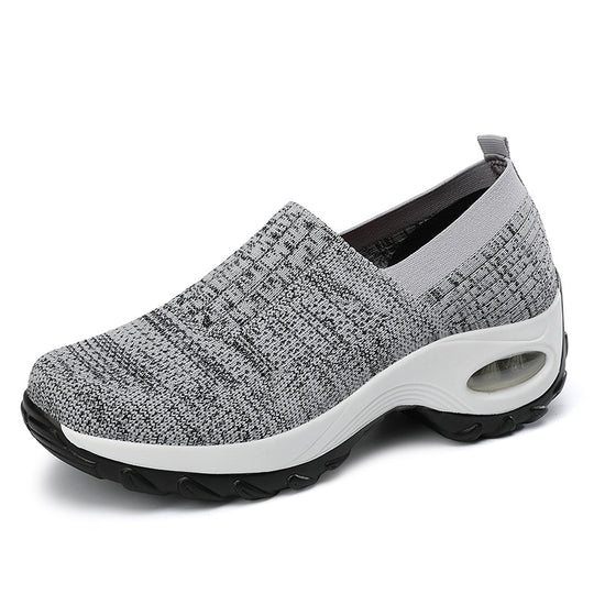 Damen Komfortable Slip-On Sportschuhe mit atmungsaktivem Obermaterial R&B