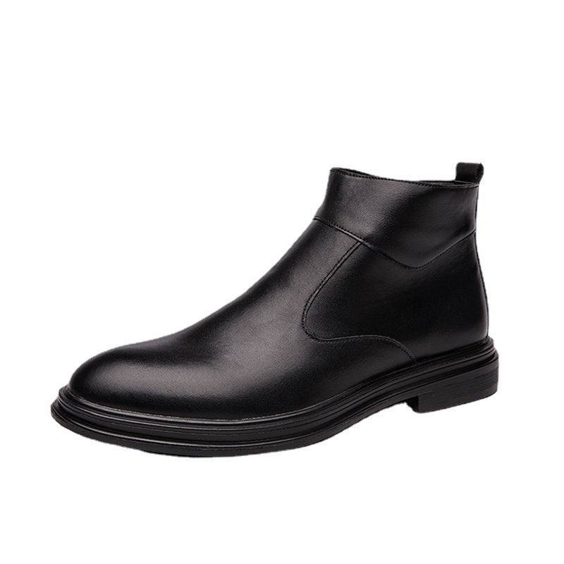 Damen Elegante Chelsea-Stiefel mit seitlichem Reißverschluss und bequemer Innensohle R&B