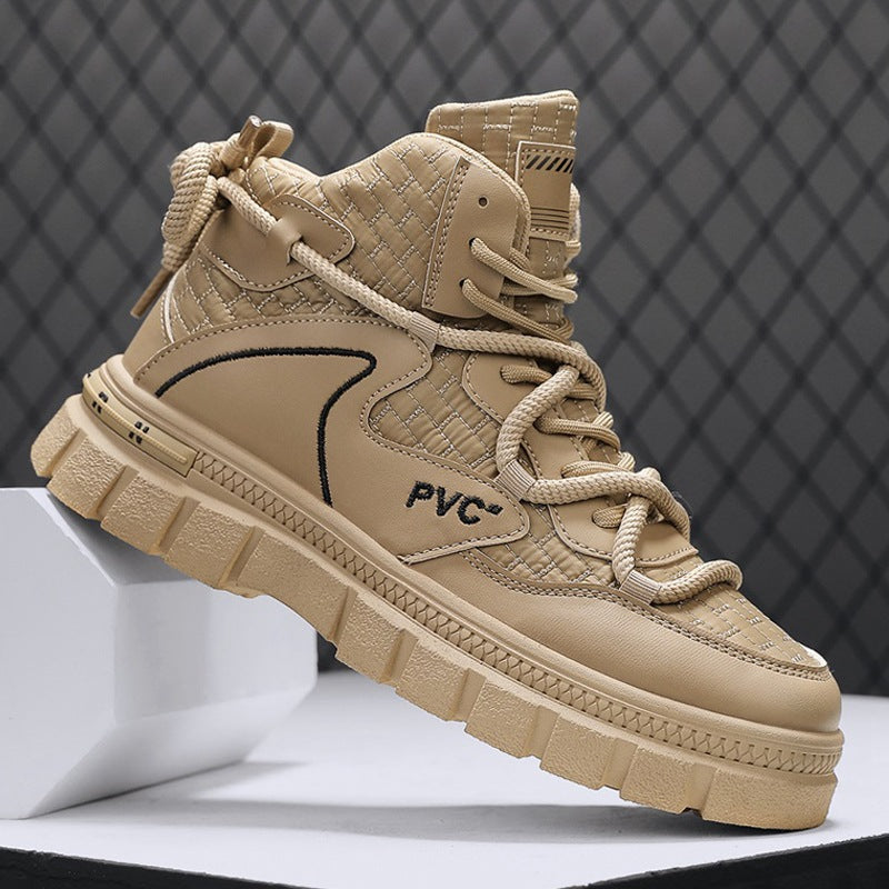 Damen Sportliche High-Top Sneaker mit rutschfester Sohle und bequemem Innenfutter R&B
