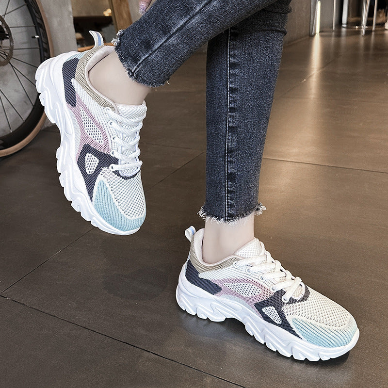 Damen Sportschuhe mit atmungsaktivem Mesh und dämpfender Sohle