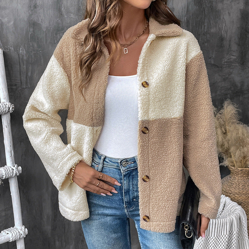 R&B | Wende Sherpa Fleecejacke für Damen