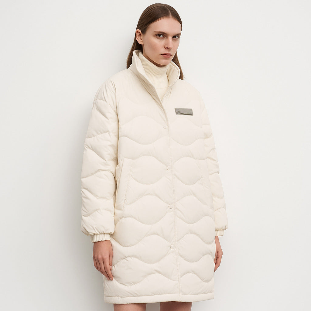 Damen gesteppter Wintermantel R&B