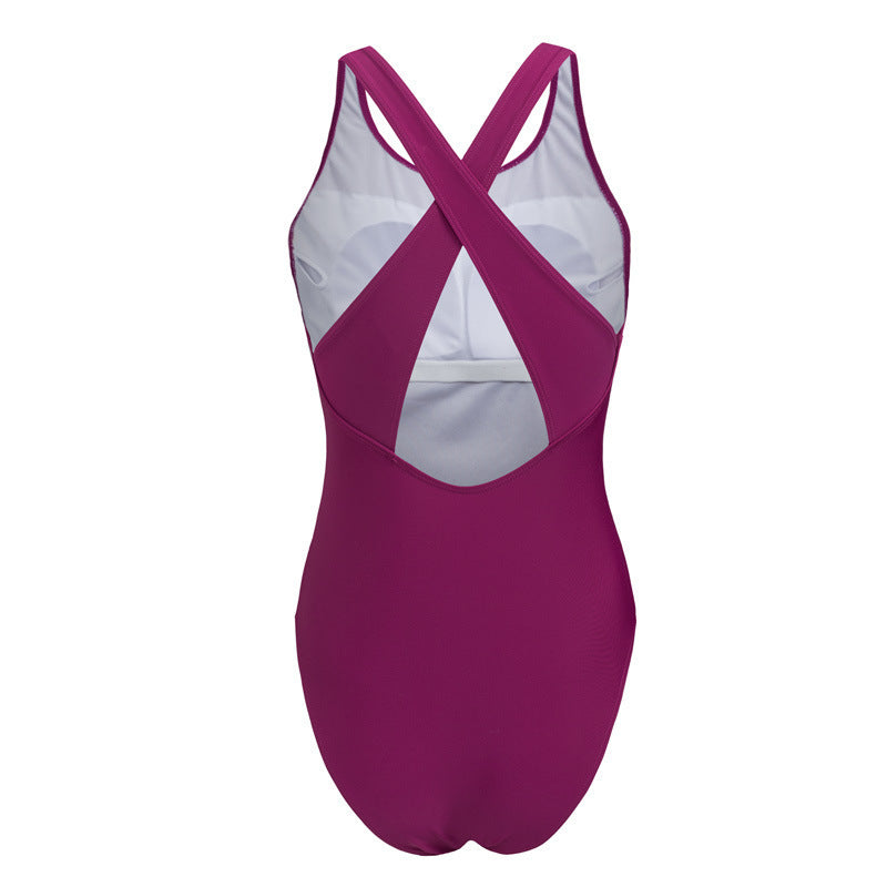 Damen Sportlicher Einteiler-Badeanzug R&B