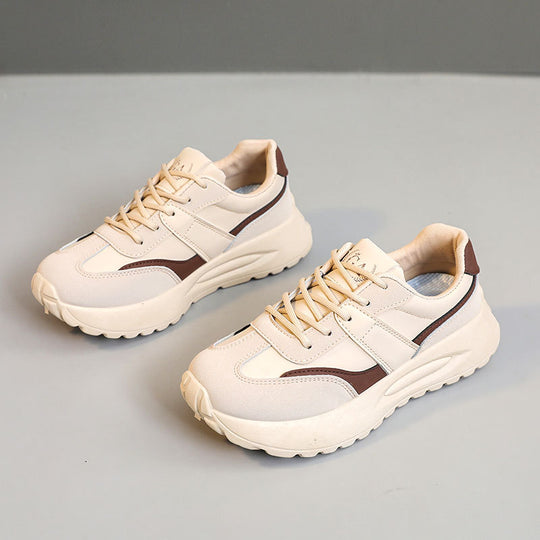 Damen Sportliche Chunky Sneakers mit dämpfendem Sohlenprofil und atmungsaktiver Mesh-Oberfläche R&B