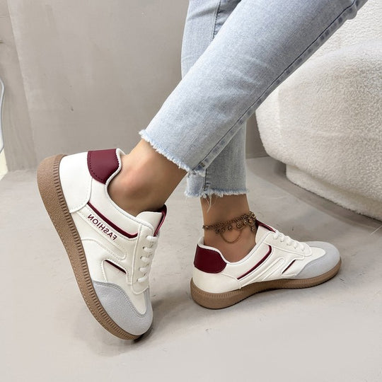 Damen modische Sneakers mit atmungsaktiver Struktur und rutschfester Sohle R&B