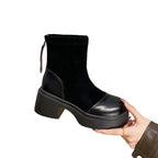 Damen Modische Stiefeletten mit eleganter Absatzhöhe R&B