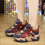 Damen Hohe Sneakers mit sportlichem Design