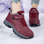 Damen Wetterfeste Outdoor-Sneakers mit isolierendem Innenfutter und rutschfester Sohle