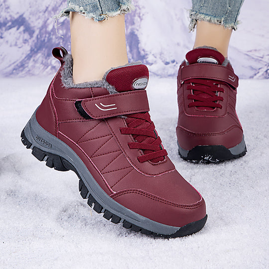 Damen Wetterfeste Outdoor-Sneakers mit isolierendem Innenfutter und rutschfester Sohle R&B