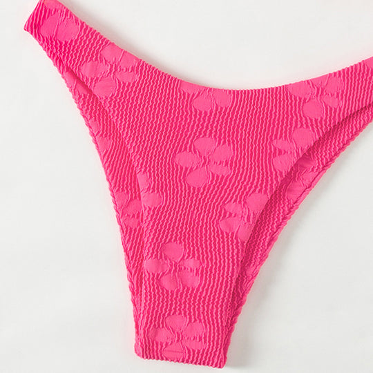 Damen Triangel-Bikini mit raffinierten Rüschen- und Bindedetails R&B