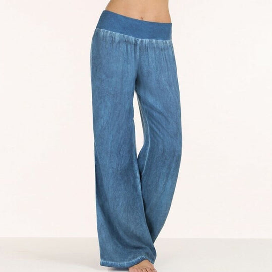 Damen lässige Weite Hose R&B