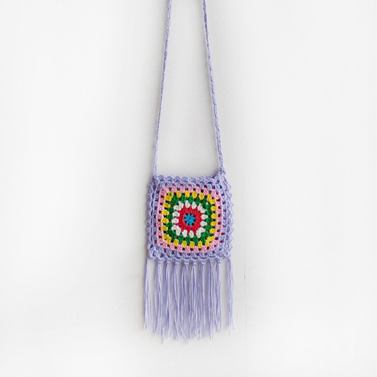 Damen Handgefertigte Häkel Tasche R&B