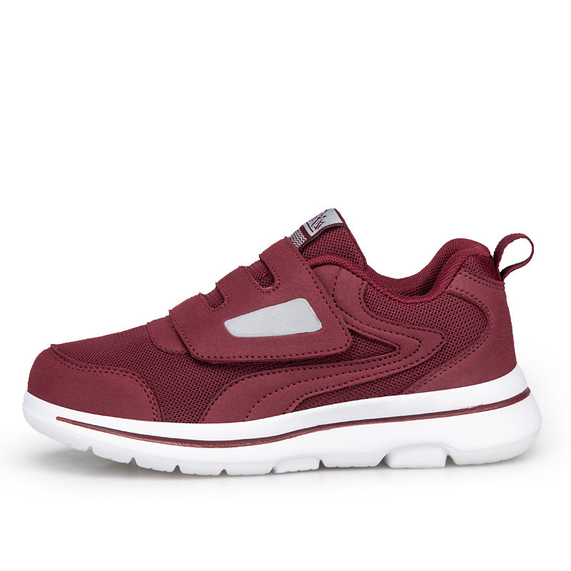 Damen Freizeitsneaker mit verstellbarem Klettverschluss und atmungsaktiver Mesh-Oberfläche R&B