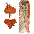 Damen Bikini-Set mit dekorativem Wickelrock R&B