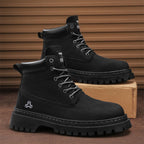 Damen Robuste Winterstiefel mit rutschfester Sohle und wärmendem Innenfutter R&B