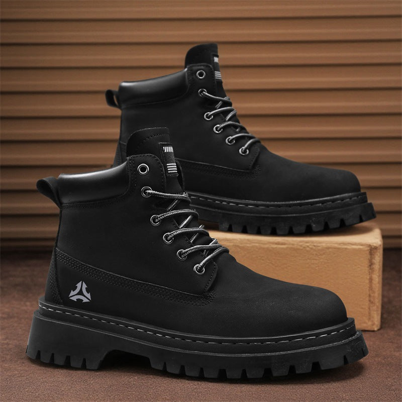 Damen Robuste Winterstiefel mit rutschfester Sohle und wärmendem Innenfutter R&B