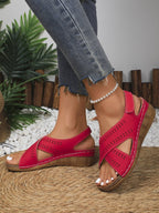 Damen Komfortable Sandalen mit ergonomischem Fußbett und atmungsaktivem Obermaterial R&B