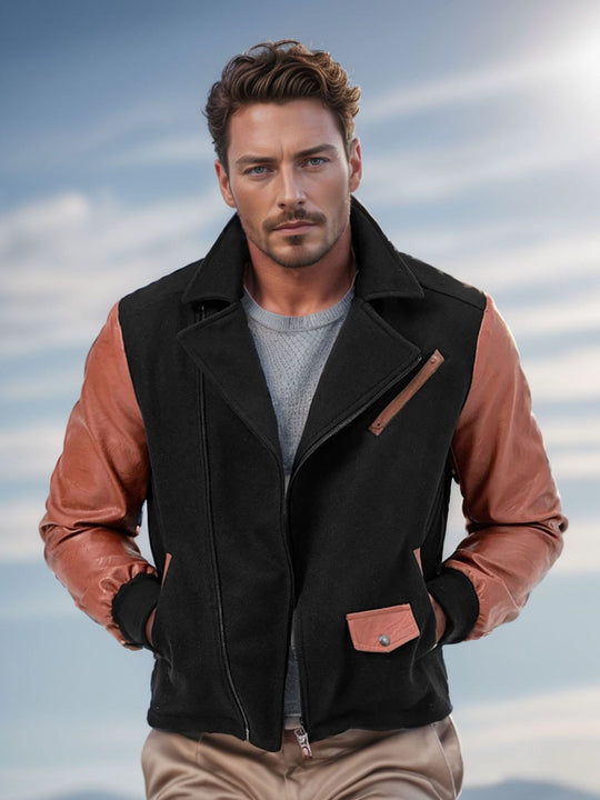 Herren stylische Winterjacke R&B
