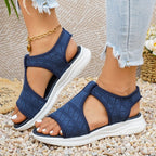 Damen Bequeme und atmungsaktive Freizeitsandalen R&B