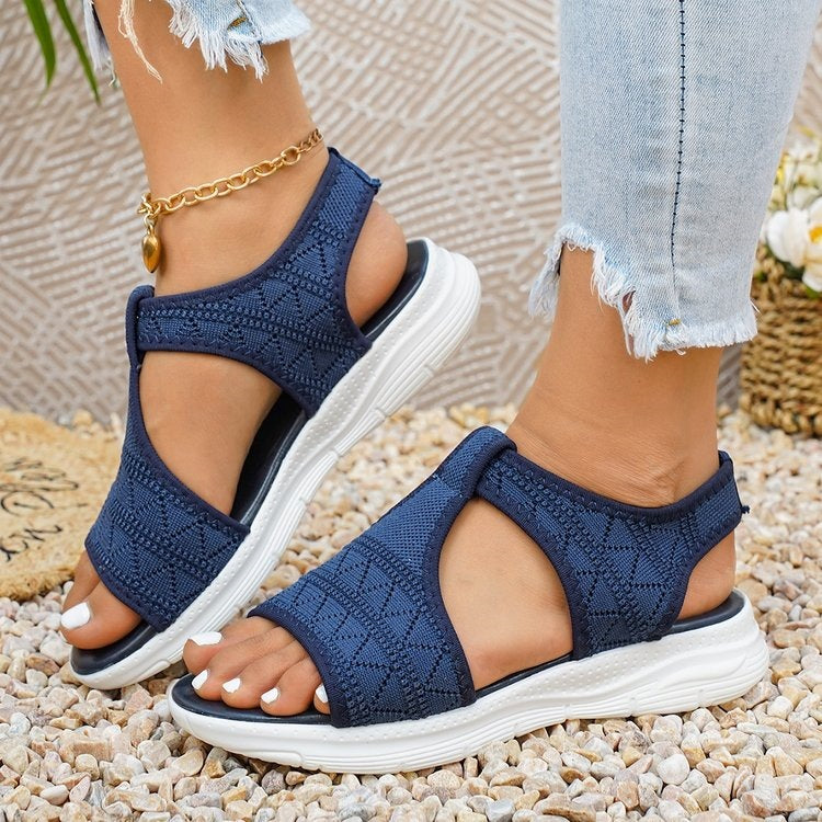 Damen Bequeme und atmungsaktive Freizeitsandalen R&B