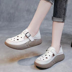Damen modische Clogs mit praktischer Schnalle R&B