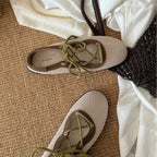 Damen Atmungsaktive Sport-Sneaker mit elastischen Schnürsenkeln und rutschfester Sohle R&B