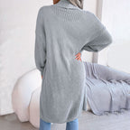 R&B | Einfarbige Strickjacke für Elegante Outfits