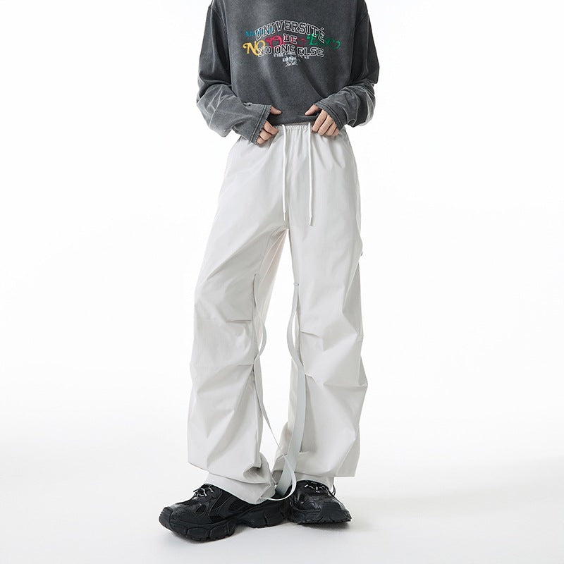 Damen Lässige Sporthose mit verstellbarem Bund und modernen Schnittelementen