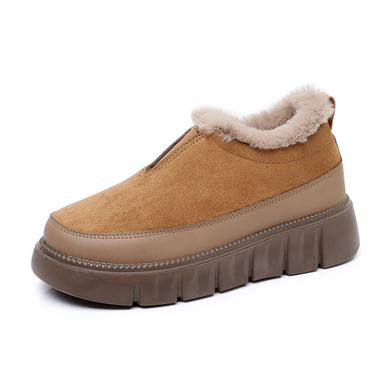 Damen Winter-Slipper mit Kuschel-Innenfutter und rutschfester Sohle R&B