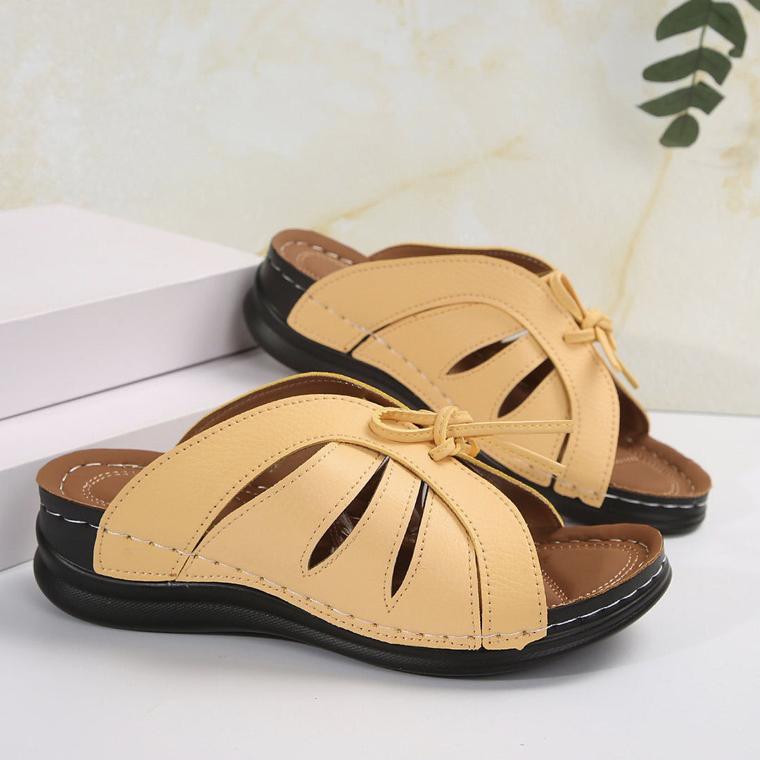 Damen Komfortable Fußbett-Sandalen mit verspieltem Design R&B