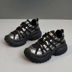 Damen Sportliche Outdoor Sneakers mit atmungsaktiver Mesh-Konstruktion und stabiler Profilsohle R&B