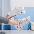 Damen Atmungsaktive Freizeitsneaker mit flexibler Laufsohle