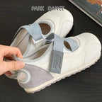 Damen Leichte und atmungsaktive Tanzschuhe mit praktischem Klettverschluss