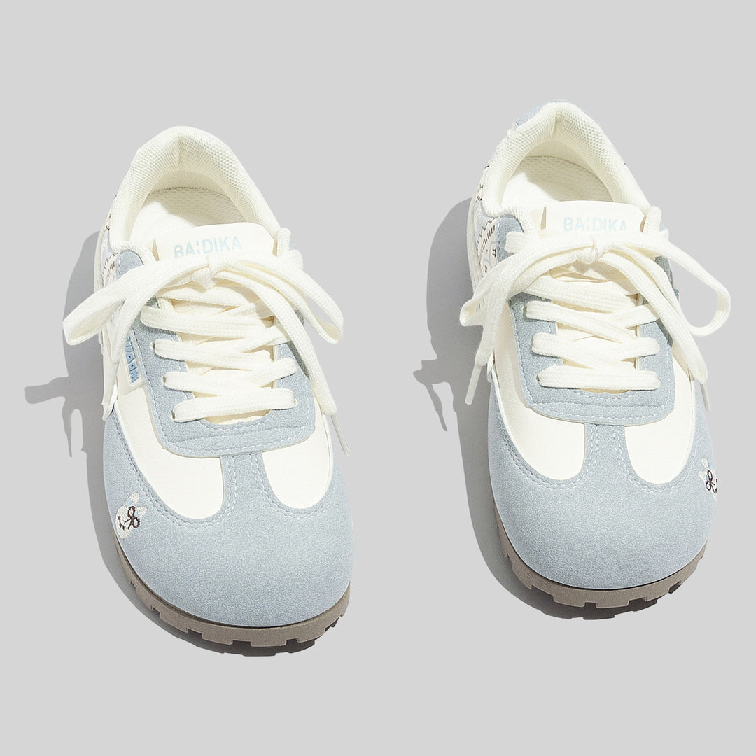 Damen Sneakers mit innovativen Tierapplikationen und bequemer Dämpfung R&B