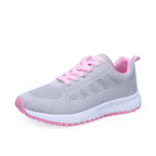 Damen Sportliche Laufschuhe mit atmungsaktiver Oberflächenstruktur und rutschfester Sohle R&B