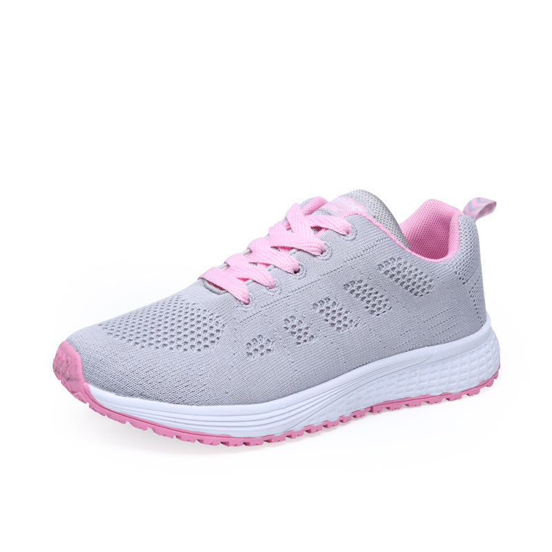 Damen Sportliche Laufschuhe mit atmungsaktiver Oberflächenstruktur und rutschfester Sohle R&B