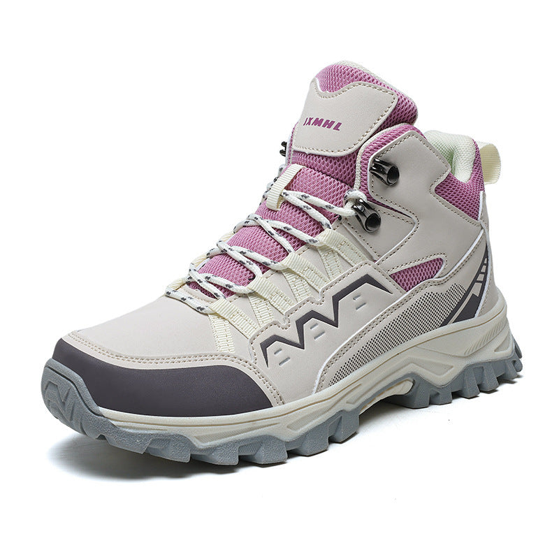 Damen Hohe Outdoorschuhe mit rutschfester Sohle und robustem Obermaterial R&B