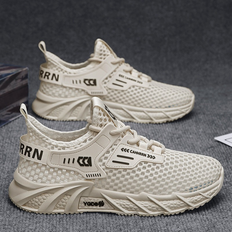 Damen atmungsaktive Sport Sneakers mit innovativer Sohlenstruktur