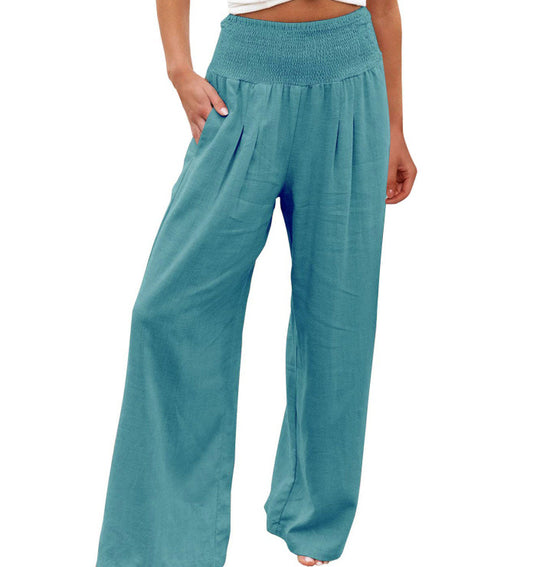 Damen Trendige, luftige Palazzo-Hosen R&B