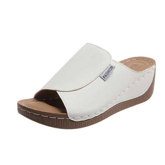 Damen Bequeme und stilvolle Clogs mit elastischer Obermaterialstruktur und rutschfester Sohle R&B