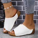 Damen Komfortable Clogs mit Glitzer-Design und anatomischem Fußbett R&B