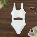 Damen Einteiliger Badeanzug mit stylischem Cut-Out-Design R&B