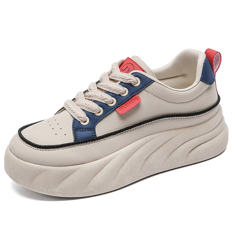 Damen Sneakers im modernen Chunky-Style mit dämpfender Sohle und robustem Profil R&B