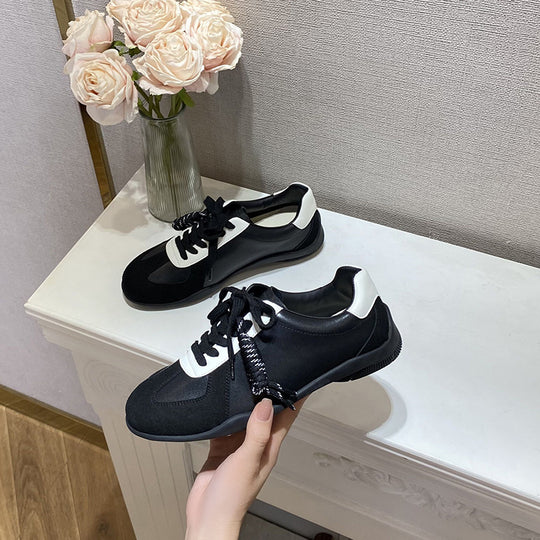 Damen Sportliche Sneaker mit atmungsaktiver Oberflächenstruktur R&B