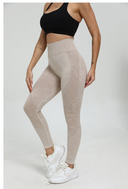 Damen Hochwertige Sportleggings mit hohem Bund R&B