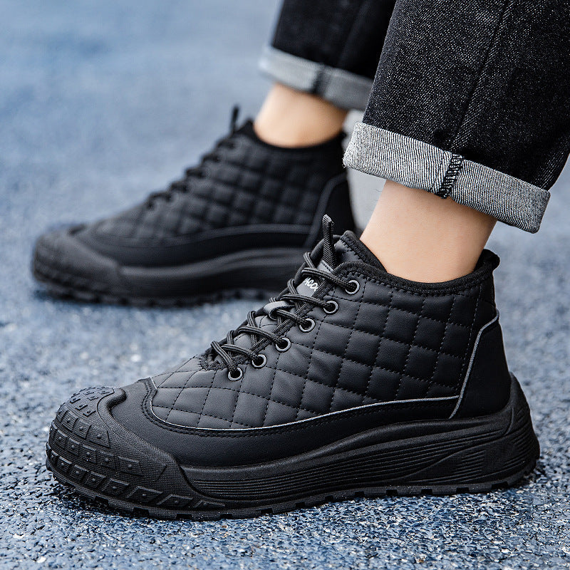 Damen thermische Winterstiefel mit rutschfester Sohle und wasserabweisendem Obermaterial R&B