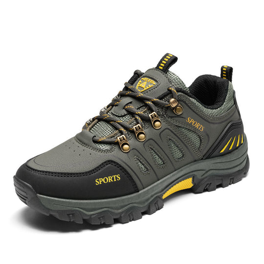 Herren Wanderschuhe mit rutschfester Profilsohle und atmungsaktivem Obermaterial R&B